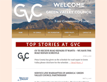 Tablet Screenshot of gvcouncil.org